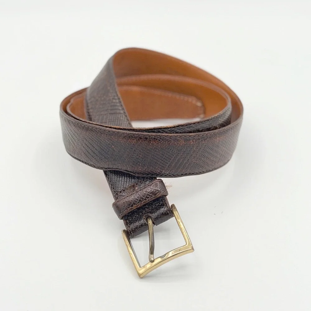 Martin Dingman Size 38 Brown Tuscan Calf Leather Countrywear Equestrian USA